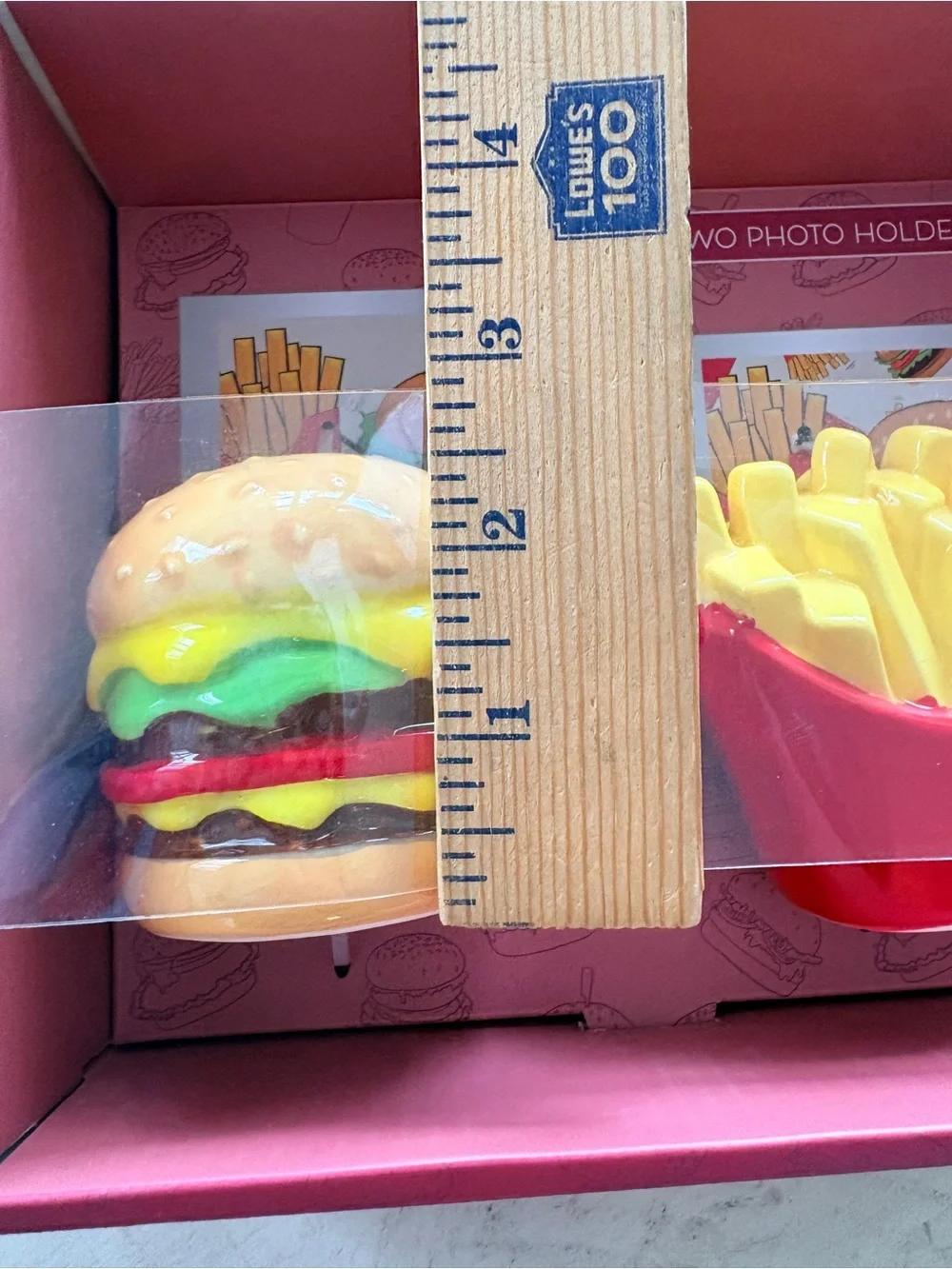 Burger & Fries Photo Holders by Mellow & Mod New